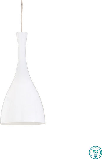 Ideal Lux Olimpia SP1 Κρεμαστό Φωτιστικό Λευκό 20x46x40εκ. Ideal Lux Olimpia SP1 Κρεμαστό Φωτιστικό Λευκό 20x46x40εκ.