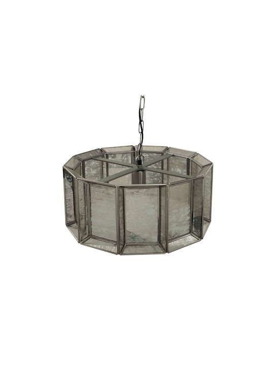 PTMD Collection Κρεμαστό Φωτιστικό Χρυσό με Ντουί E27 46x46x20εκ.