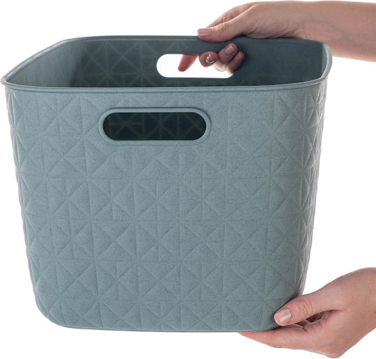 Curver Storage Basket Fabric Blue 19lt