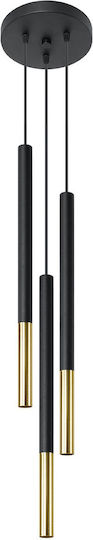 Sollux Mozaica 3P Lustră Suspendată Negru 50x20x20cm. Sollux Mozaica 3P Lustră Suspendată Negru 50x20x20cm.