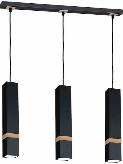 Eko Light Hängelampe Schwarz