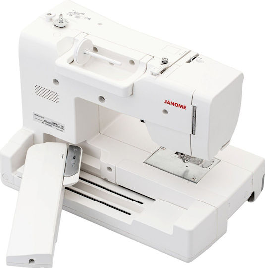 Janome Professionelle Nähmaschine Weiß