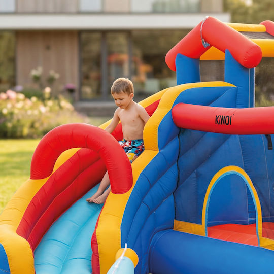 Kindii Aufblasbares Play & Fun mit Rutsche für 3-10 Jahre