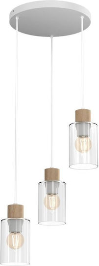 Eko Light Madera Hängelampe Weiß