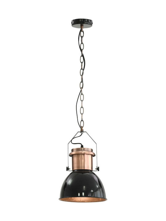 vidaXL Pendant Light Gray with Socket E27 23x36cm