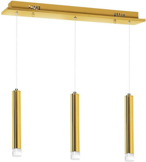 Eko Light Goldie Lustră Suspendată Auriu Eko Light Goldie Lustră Suspendată Auriu