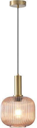 Eurolamp Topaz Κρεμαστό Φωτιστικό Μελί 20x18x120εκ.