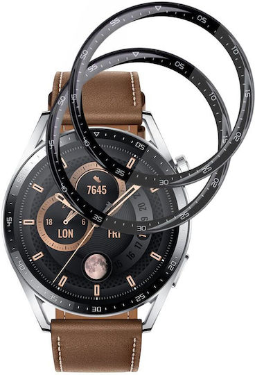 Techsuit Nano Flex Full Face Tempered Glass για το Huawei Watch GT 3 46mm 2τμχ