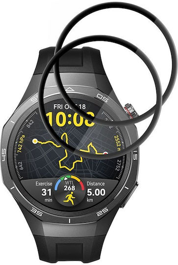 Techsuit Nano Flex Full Face Tempered Glass for Huawei Watch GT 2 Pieces