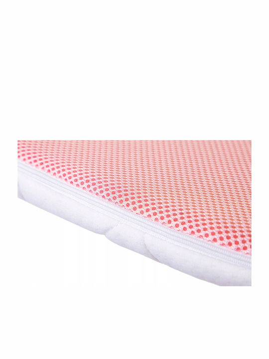 vidaXL Saltea Rotundă Pentru Câine Albastră