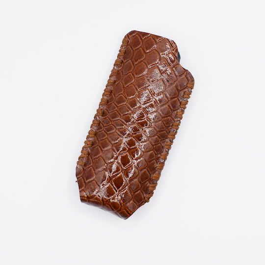 Δερμάτινη Θήκη Αναπτύρα Tan Leather