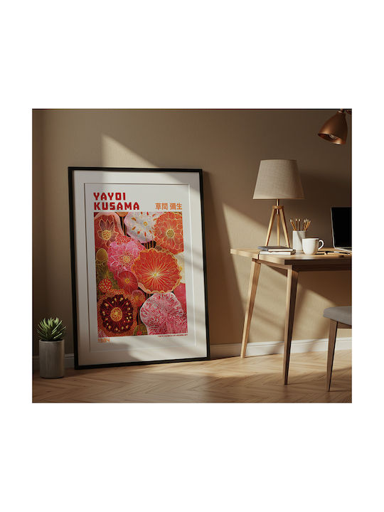 Poster Yayoi Kusama Sunflowers Garden Art393 30cm X 40cm