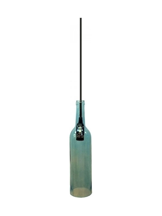 V-TAC Hängelampe Türkis mit Fassung E14, E.14 80x28cm.
