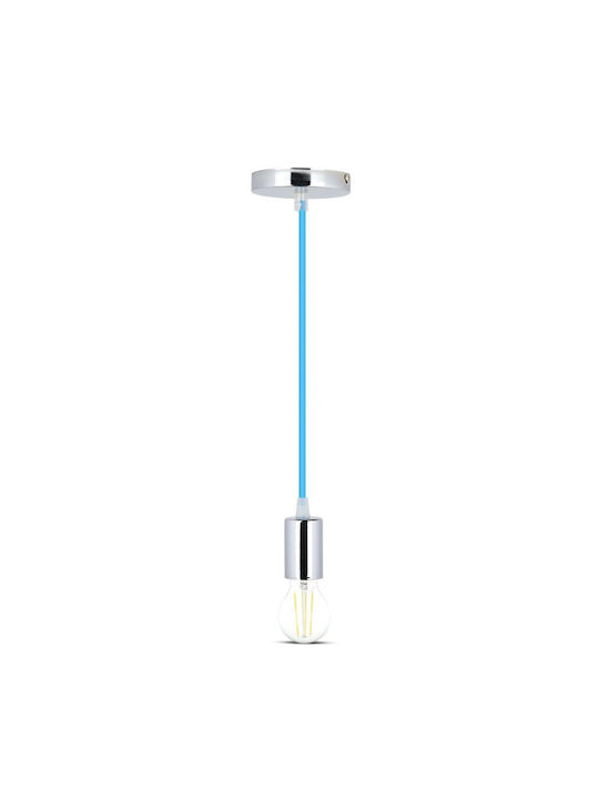 V-TAC Lustră Argintiu cu Dulie E27 36cm.