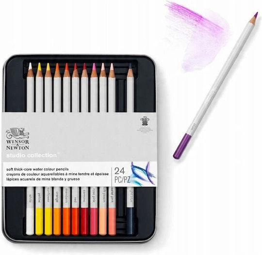 Precision Watercolor Pencil 24pcs In Tin Box