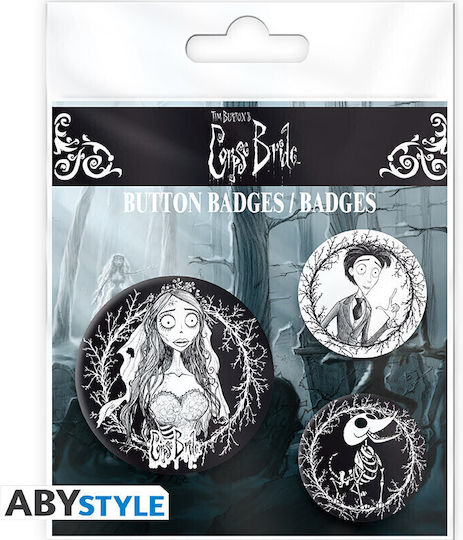 Corpse Bride Badge Pack Abyacc406