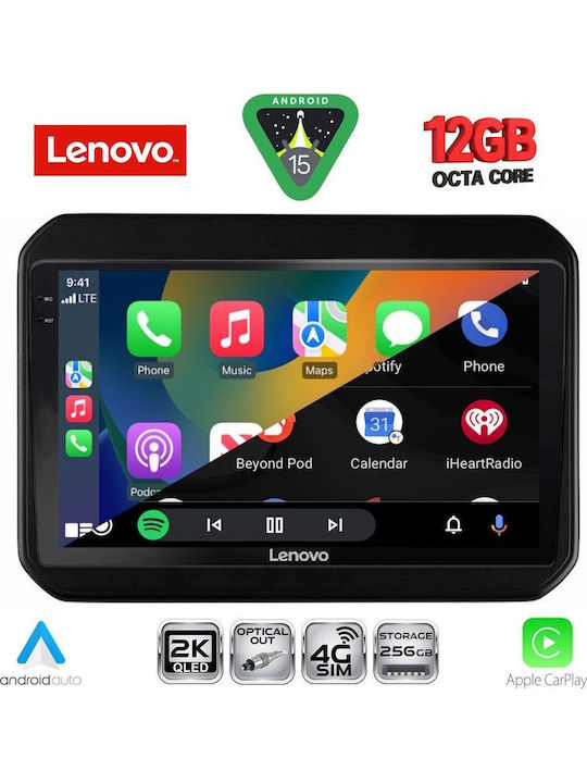 Lenovo Car Audio System for Suzuki Ignis BMW X1 / X3 / X4 2016 (Bluetooth/USB/WiFi/GPS/Apple CarPlay/Android Auto) with 9" Touch Screen