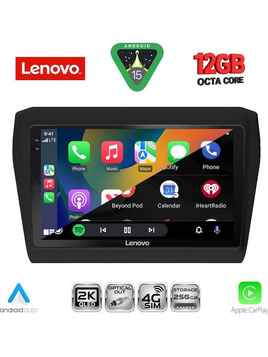 Lenovo Car Audio System for Suzuki Swift BMW X1 / X3 / X4 2017 (Bluetooth/USB/WiFi/GPS/Apple CarPlay/Android Auto) with 9" Touch Screen