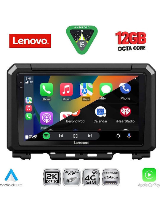 Lenovo Car Audio System for Suzuki Jimny BMW X1 / X3 / X4 2017 (Bluetooth/USB/WiFi/GPS/Apple CarPlay/Android Auto) with 9" Touch Screen