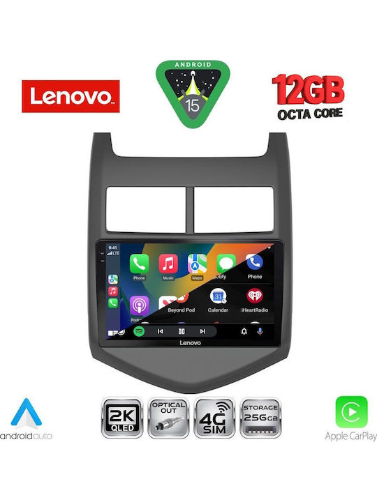 Lenovo Car Audio System for BMW X1 / X3 / X4 Chevrolet Aveo 2011-2014 (Bluetooth/USB/WiFi/GPS/Apple CarPlay/Android Auto) with 9" Touch Screen