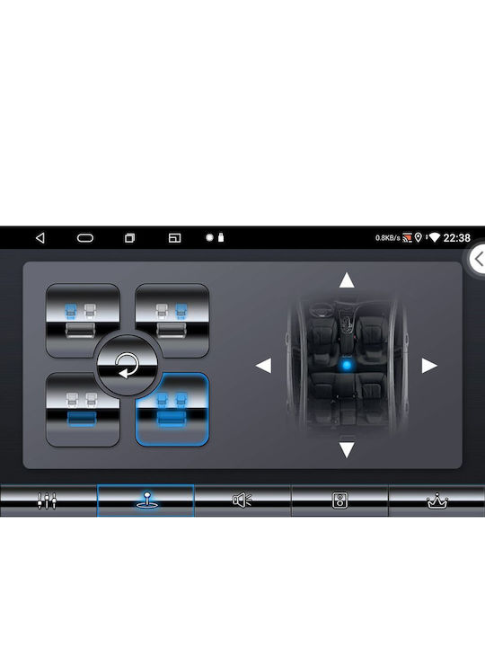 Lenovo Lenovo Auto-Audiosystem für BMW X1 / X3 / X4 Jeep Commander 2007-2009 mit Touchscreen 9 Zoll Bluetooth USB WiFi GPS Apple CarPlay Android Auto