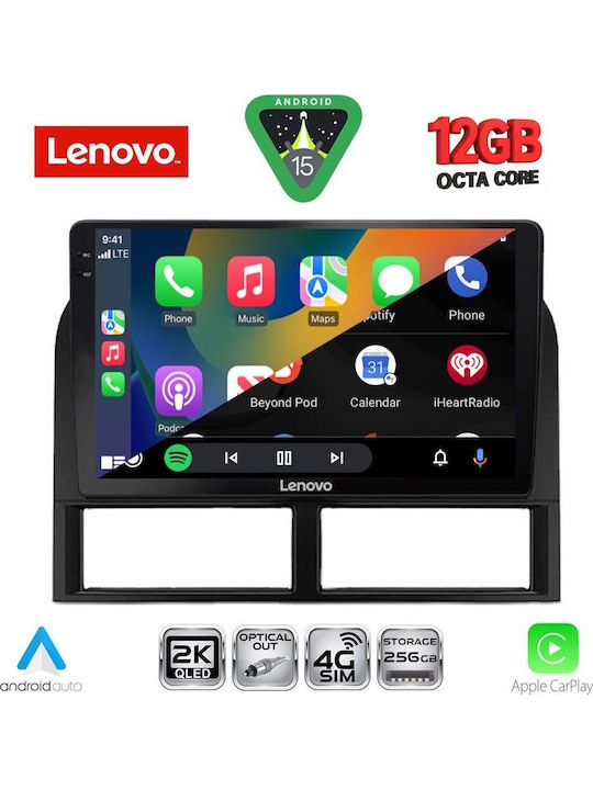 Lenovo Car Audio System for BMW X1 / X3 / X4 Jeep Grand Cherokee 1999-2004 (Bluetooth/USB/WiFi/GPS/Apple CarPlay/Android Auto) with 9" Touch Screen