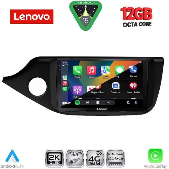Lenovo Ηχοσύστημα Αυτοκινήτου για BMW X1 / X3 / X4 Kia Ceed 2012-2018 (Bluetooth/USB/WiFi/GPS/Apple-Carplay/Android-Auto) με Οθόνη Αφής 9"