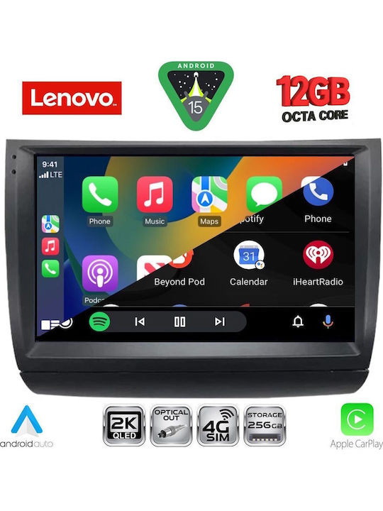 Lenovo Car Audio System for Toyota Prius BMW X1 / X3 / X4 2003-2009 Bluetooth USB WiFi GPS Apple CarPlay Android Auto with 9" Touch Screen