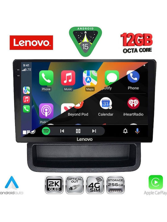 Lenovo Car Audio System for Opel Vivaro Renault Trafic BMW X1 / X3 / X4 Nissan Primastar 2004-2015 (Bluetooth/USB/WiFi/GPS/Apple CarPlay/Android Auto) with 10" Touch Screen