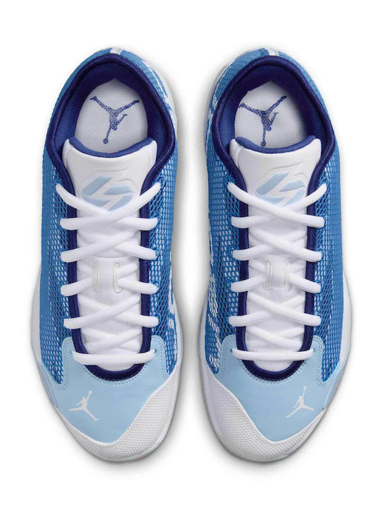 Luka 77 "Big Ticket" Low Basketball Shoes White / Signal Blue / Deep Royal / Psychic Blue