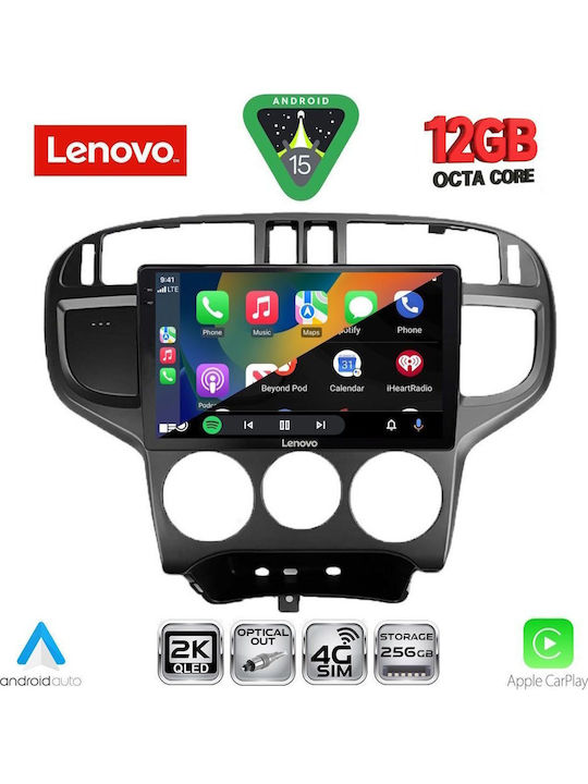 Lenovo Автомобилна Аудио Система За BMW X1 / X3 / X4 Hyundai Matrix 2001-2010 (Bluetooth/USB/Вграден Wi-Fi/GPS/Apple CarPlay/Android Auto) С Touch Screen 9"
