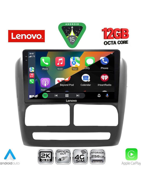 Lenovo Car Audio System for Fiat Doblo BMW X1 / X3 / X4 2010-2015 (Bluetooth/USB/WiFi/GPS/Apple CarPlay/Android Auto) with 9" Touch Screen
