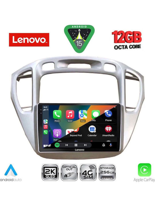 Lenovo Автомобилна Аудио Система За Toyota Highlander BMW X1 / X3 / X4 2002-2009 (Bluetooth/USB/Вграден Wi-Fi/GPS/Apple CarPlay/Android Auto) С Touch Screen 9"