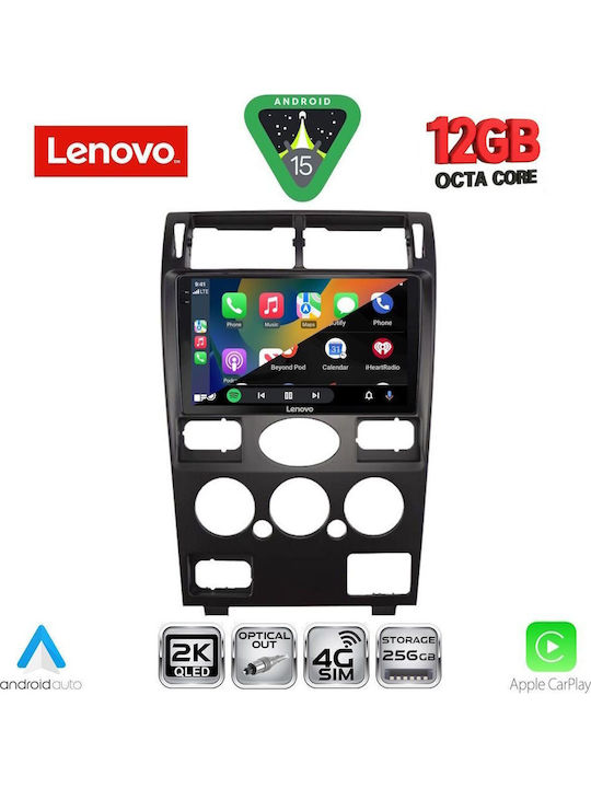 Lenovo Car Audio System for BMW X1 / X3 / X4 Ford Mondeo 2003-2006 Bluetooth USB WiFi GPS Apple CarPlay Android Auto with 9" Touch Screen