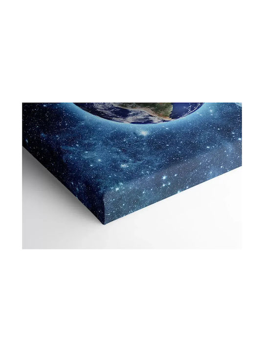 Πίνακας Καμβά Πλανήτης Γή Knv310 65cm X 65cm