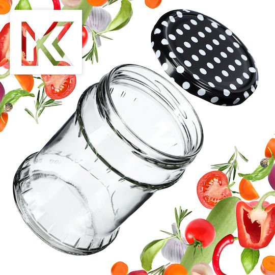 Kadax Βαζάκι Γυάλινο 500ml (8τμχ)
