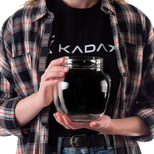 Kadax Glass Jar 1700ml 2pcs