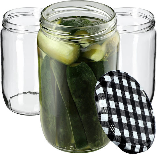 Kadax Glas Gefäß 720ml (8 Stück)