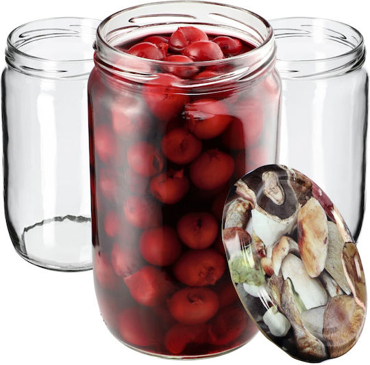 Kadax Glas Gefäß 720ml (8 Stück)
