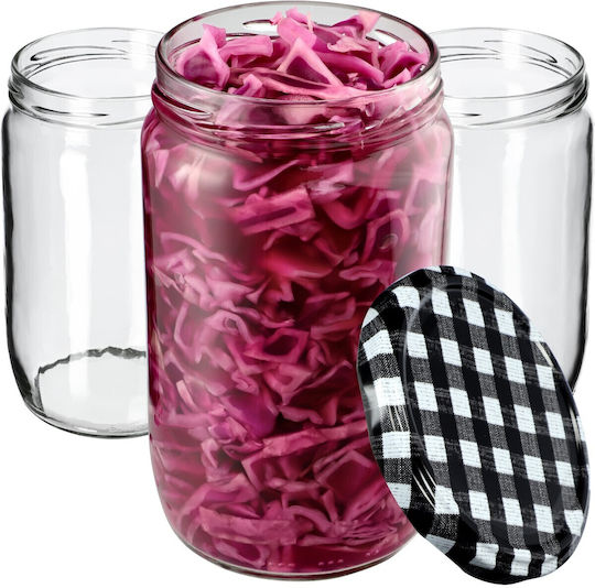 Kadax Glas Gefäß 720ml (8 Stück)