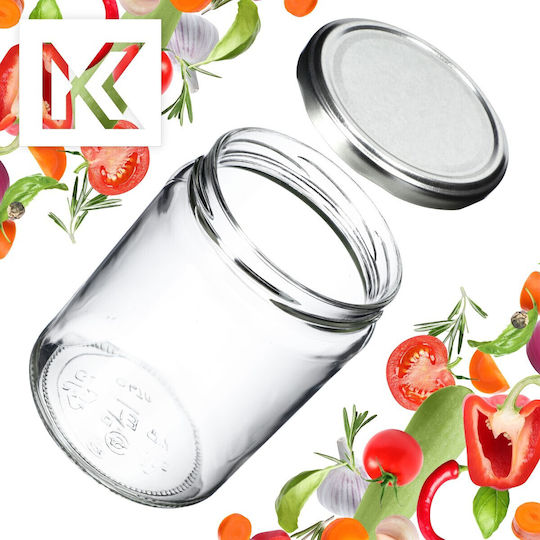 Kadax Βαζάκι Γυάλινο 540ml (8τμχ)