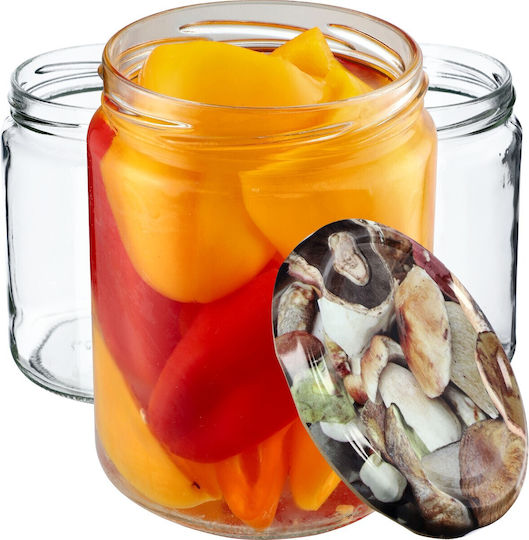 Kadax Glass Jar 540ml (8pcs)