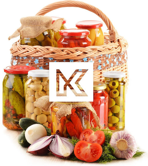 Kadax Βαζάκι Γυάλινο 540ml (8τμχ)