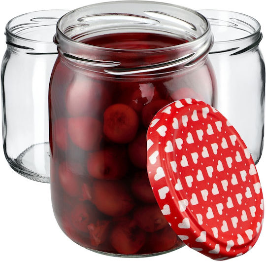 Kadax Βαζάκι Γυάλινο 540ml (8τμχ)