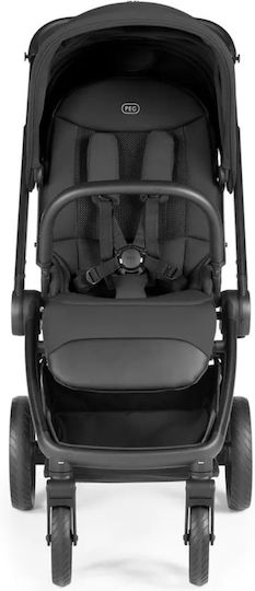 Peg Perego City Loop Pro Reversible Baby Stroller Suitable for Newborn True Black 10.8kg