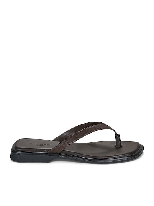 Izzy Flache Damen Sandalen Braun