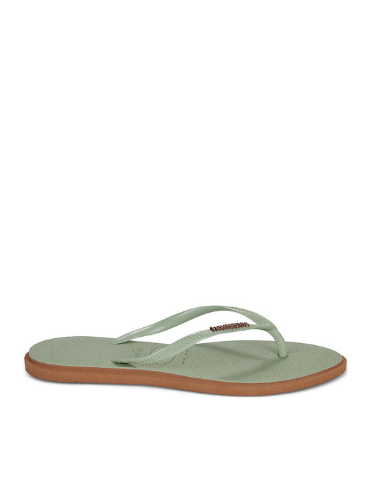 Havaianas Slim Point Women's Green Flip Flops