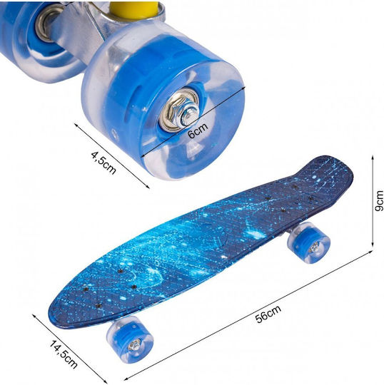 MalPlay Complete Shortboard Μπλε