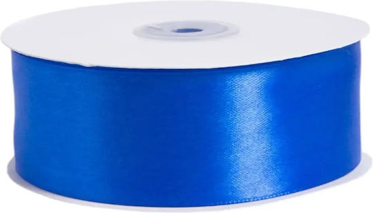 Κορδέλα Διακοσμητική Σατινέ Χρωματιστή 38mm 50μ Μπλε Σκούρο