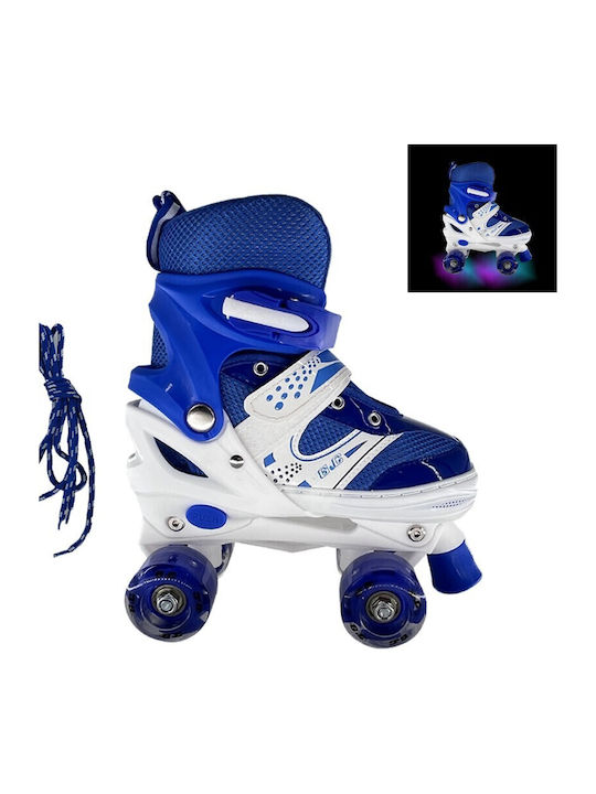 GC Kids Adjustable Quad Rollers Blue